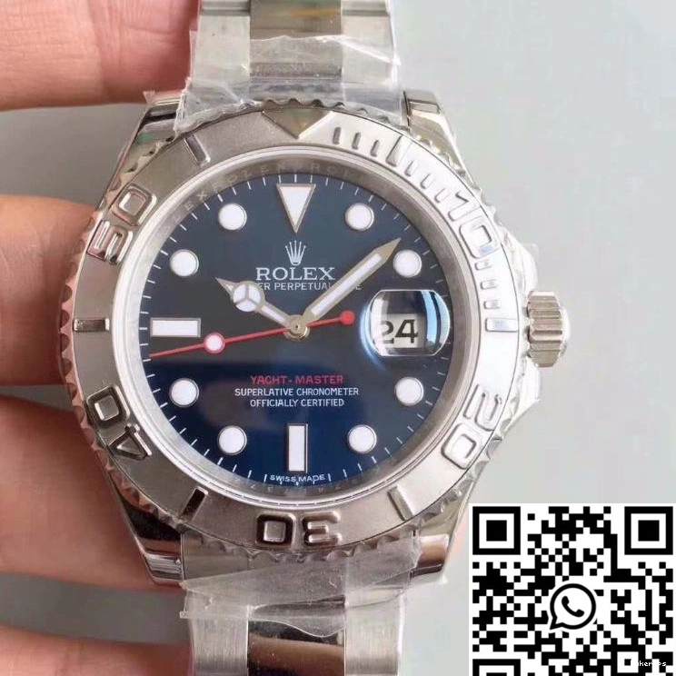 Factory Yacht-Master 40MM 116622 Dial Rolex JF Blue 0303